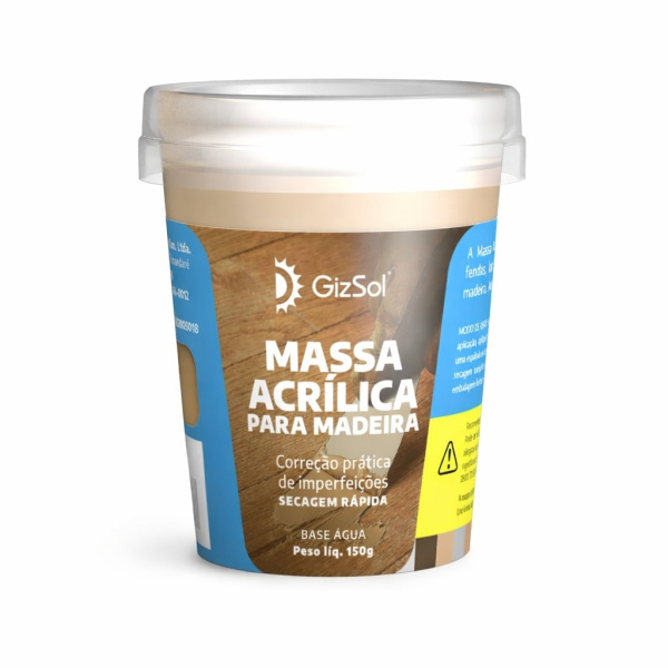 Massa Acr&iacute;lica para Madeira